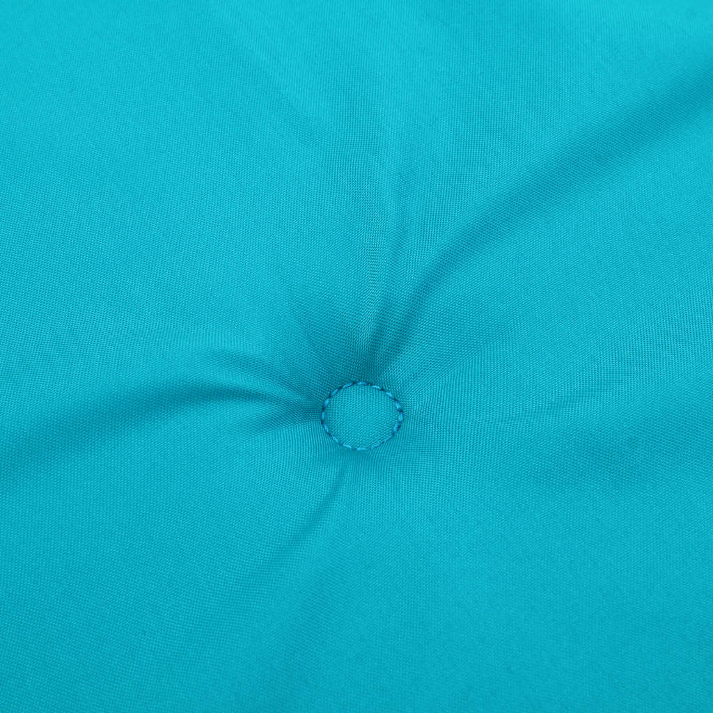 Perne scaun grădină, turcoaz, 2 buc., 50x50x4 cm, textil GartenMobel Dekor