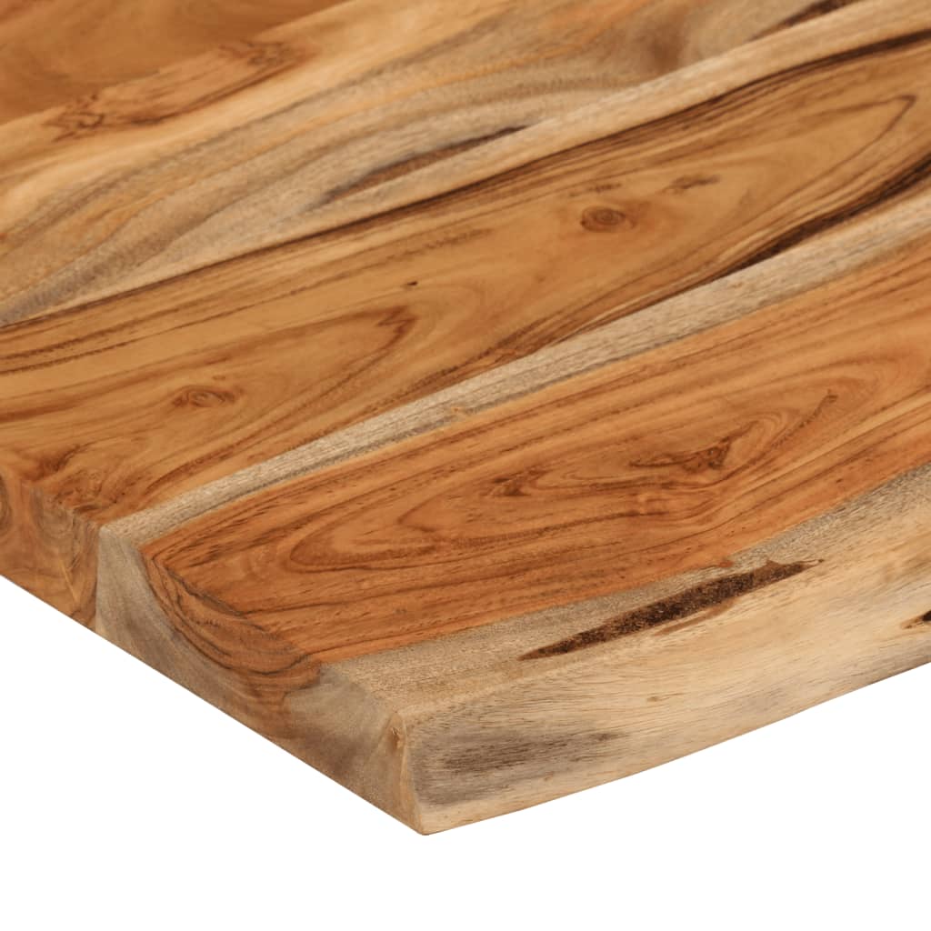 Raft perete 70x40x3,8 cm dreptunghiular lemn acacia margine vie GartenMobel Dekor