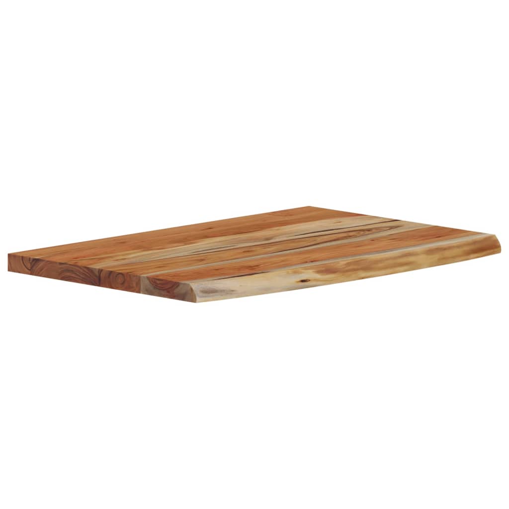 Raft perete 70x40x3,8 cm dreptunghiular lemn acacia margine vie GartenMobel Dekor