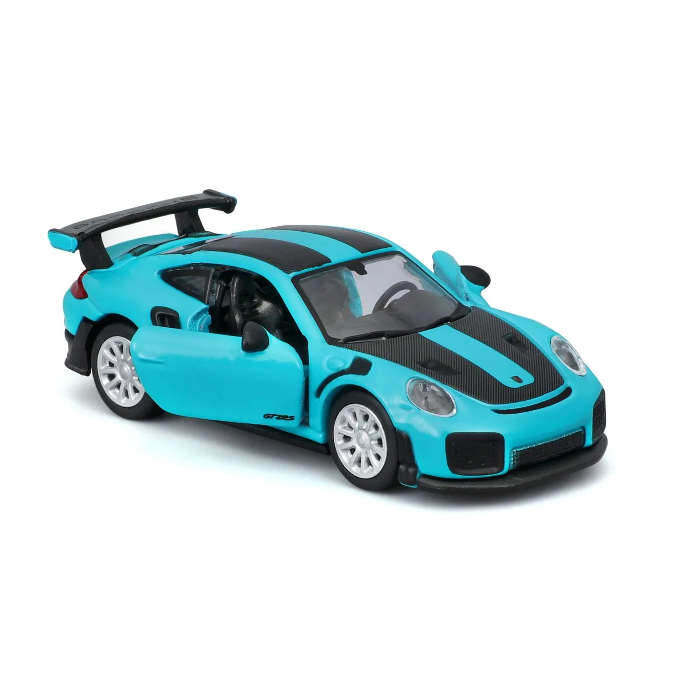 MAISTO MASINUTA METALICA SPEED ICONS PORSCHE 911 GT2 RS MIAMI BLUE SCARA 1 LA 64 SuperHeroes ToysZone