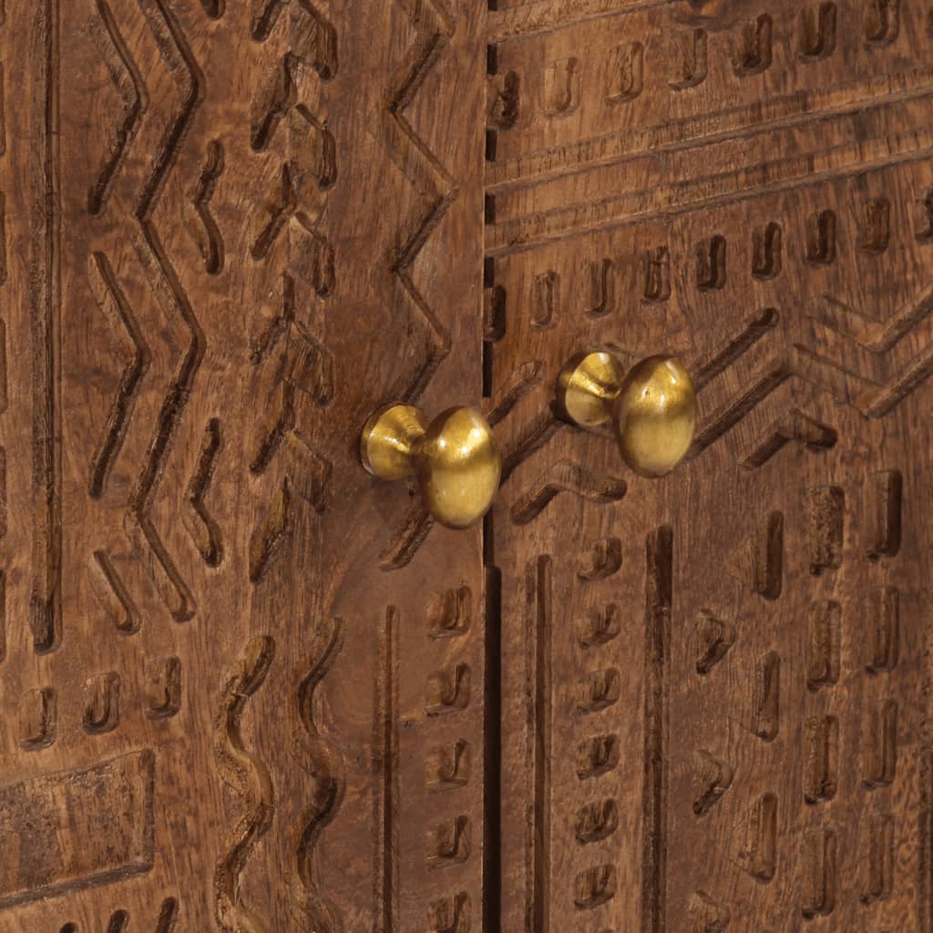 Servantă, 55x30x76 cm, lemn masiv de mango și fier GartenMobel Dekor