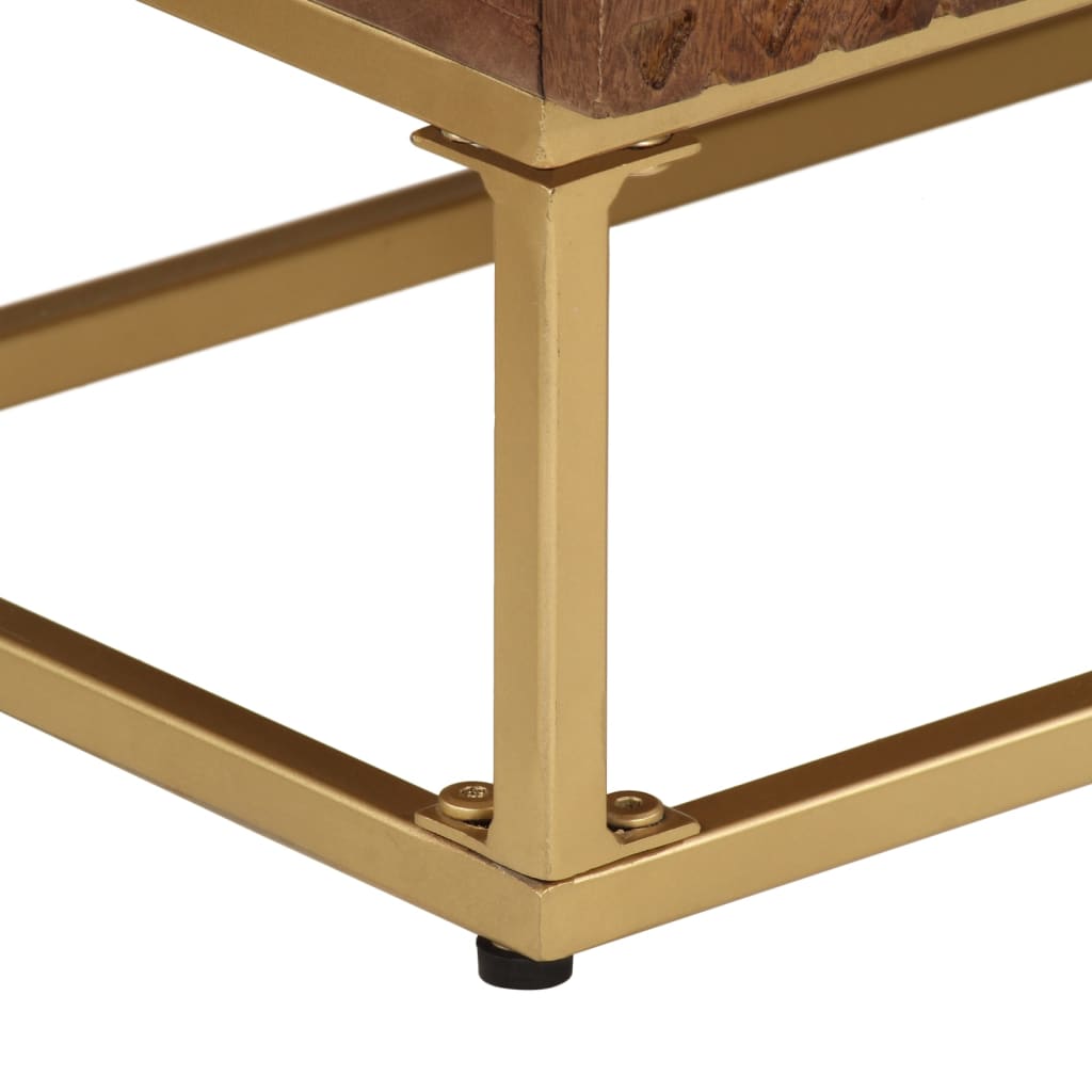 Servantă, 55x30x76 cm, lemn masiv de mango și fier GartenMobel Dekor