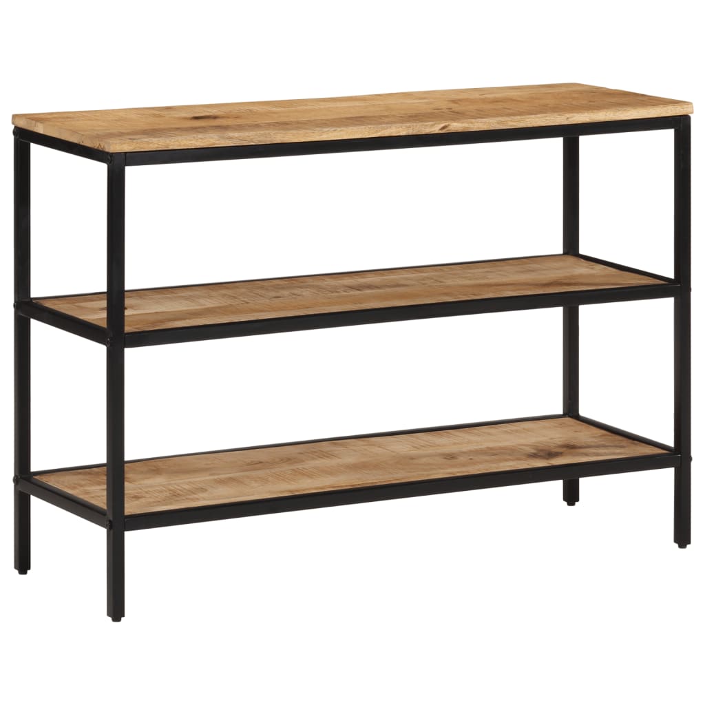 Masă consolă, 100x35x70 cm, lemn masiv de mango brut GartenMobel Dekor