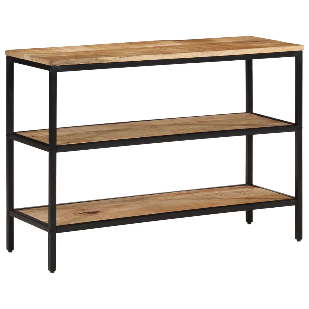 Masă consolă, 100x35x70 cm, lemn masiv de mango brut GartenMobel Dekor