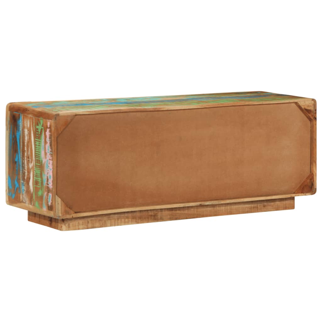 Comodă TV, 110x30x40 cm, lemn masiv reciclat GartenMobel Dekor