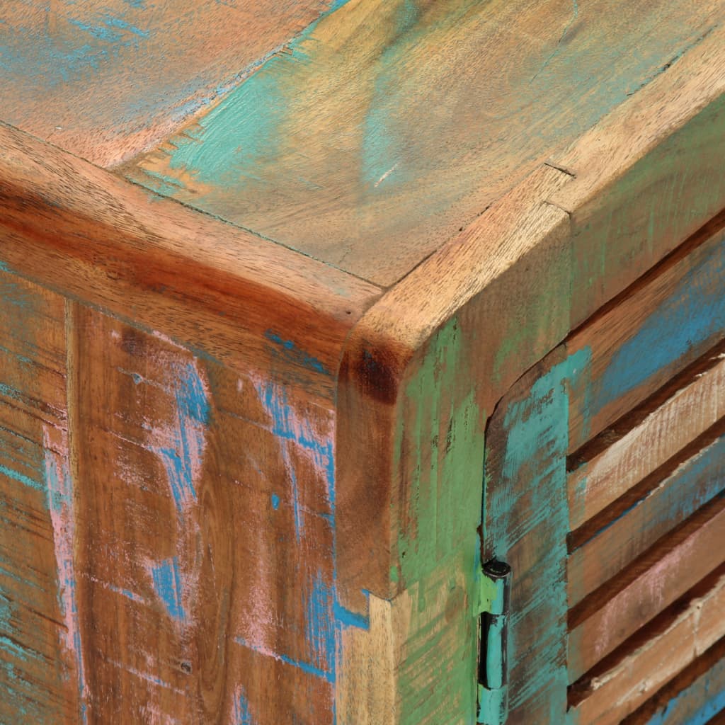 Comodă TV, 110x30x40 cm, lemn masiv reciclat GartenMobel Dekor