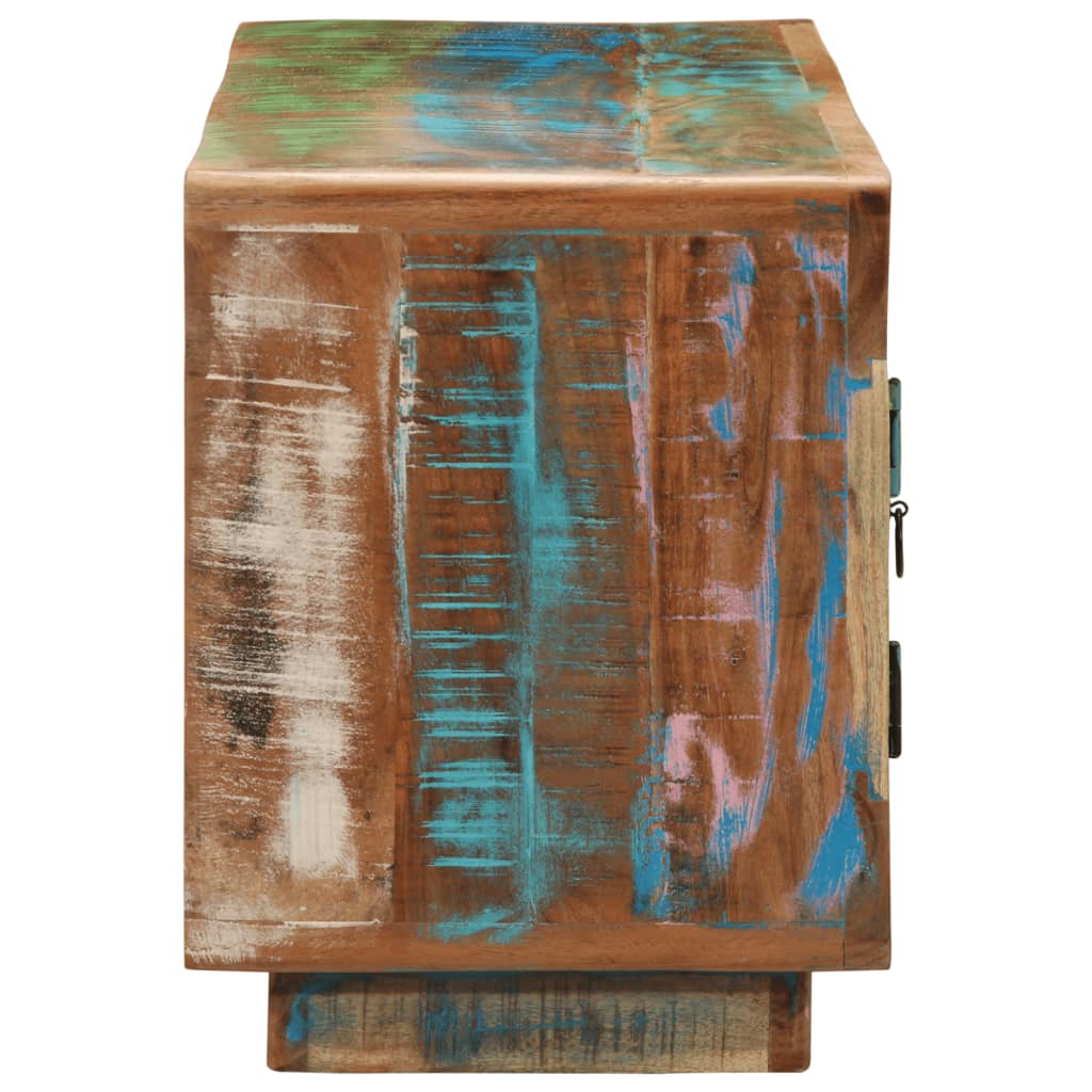 Comodă TV, 110x30x40 cm, lemn masiv reciclat GartenMobel Dekor