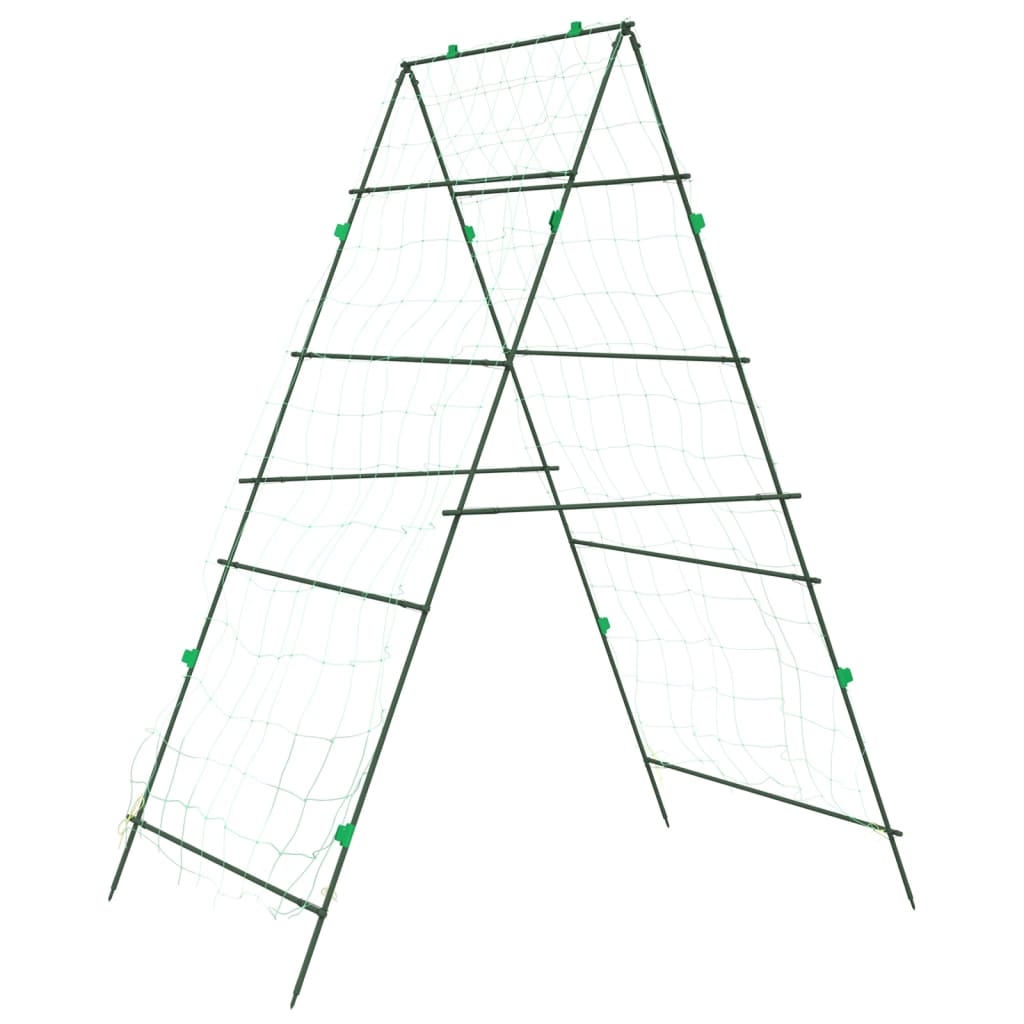 Spalier grădină plante cățărătoare, cadru A 99x90x175,5 cm oțel GartenMobel Dekor