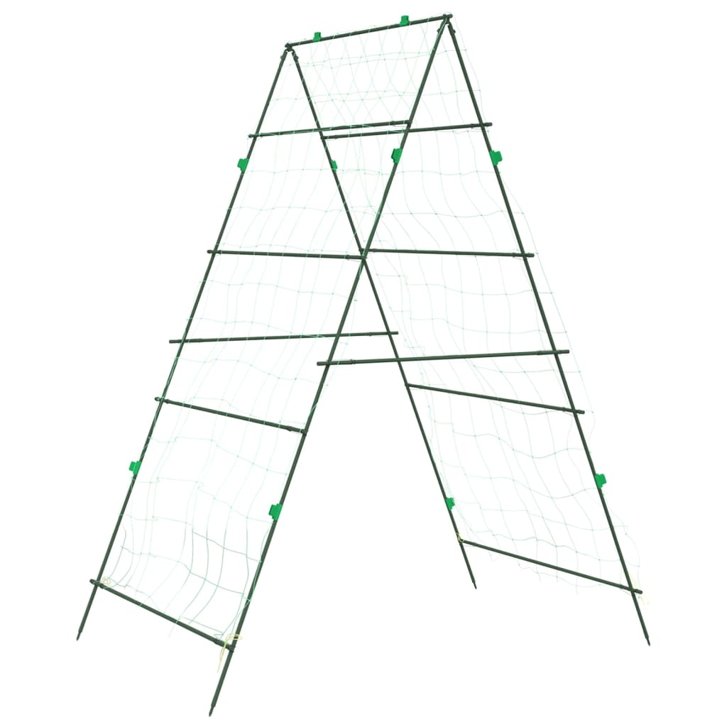 Spalier grădină plante cățărătoare, cadru A 99x90x175,5 cm oțel GartenMobel Dekor