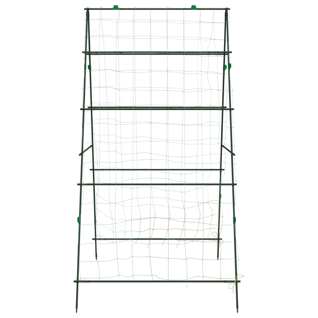 Spalier grădină plante cățărătoare, cadru A 99x90x175,5 cm oțel GartenMobel Dekor