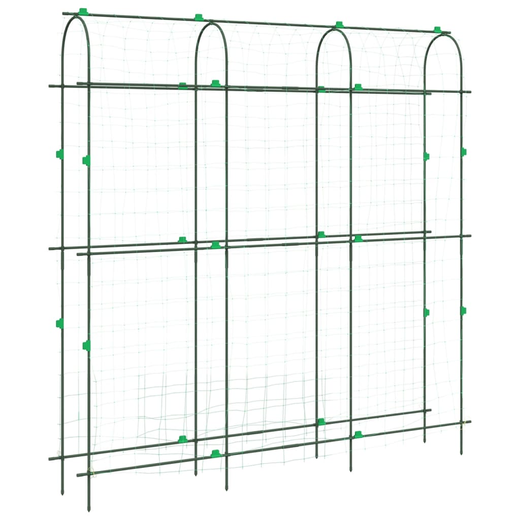 Spalier grădină plante cățărătoare cadru U 181x31x182,5 cm oțel GartenMobel Dekor