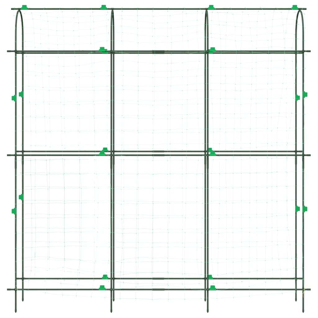Spalier grădină plante cățărătoare cadru U 181x31x182,5 cm oțel GartenMobel Dekor