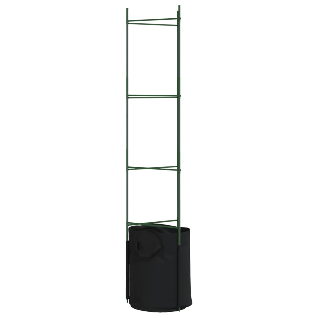 Suport pentru roșii cu sac de plante, 2 buc., 154 cm oțel și PP GartenMobel Dekor