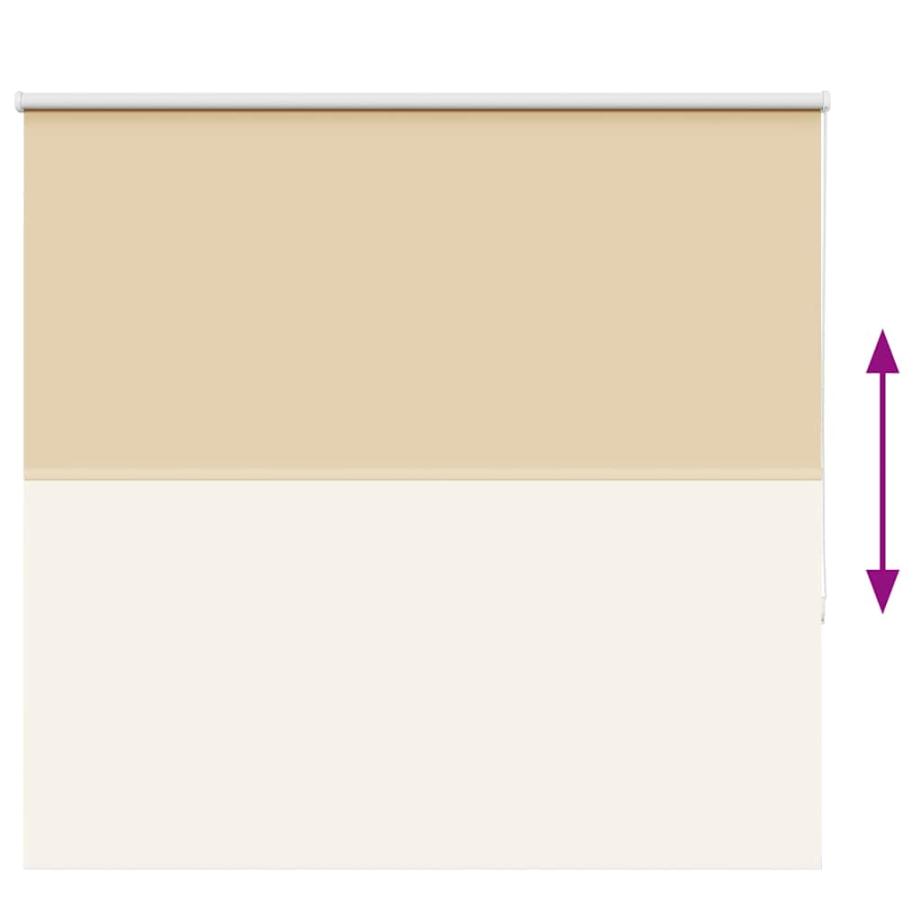 Jaluzea cu role opace Bej 165x130 cm Lățime material 161,6 cm GartenMobel Dekor