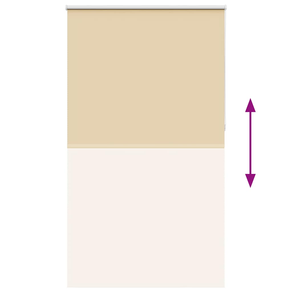 Jaluzea cu role opace bej 120x230 cm lățime material 116,6 cm GartenMobel Dekor