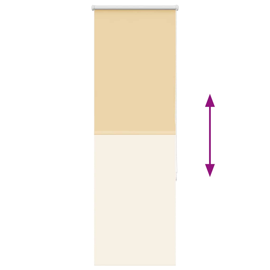 Jaluzea cu role opace bej 50x175 cm lățime material 45,7 cm GartenMobel Dekor