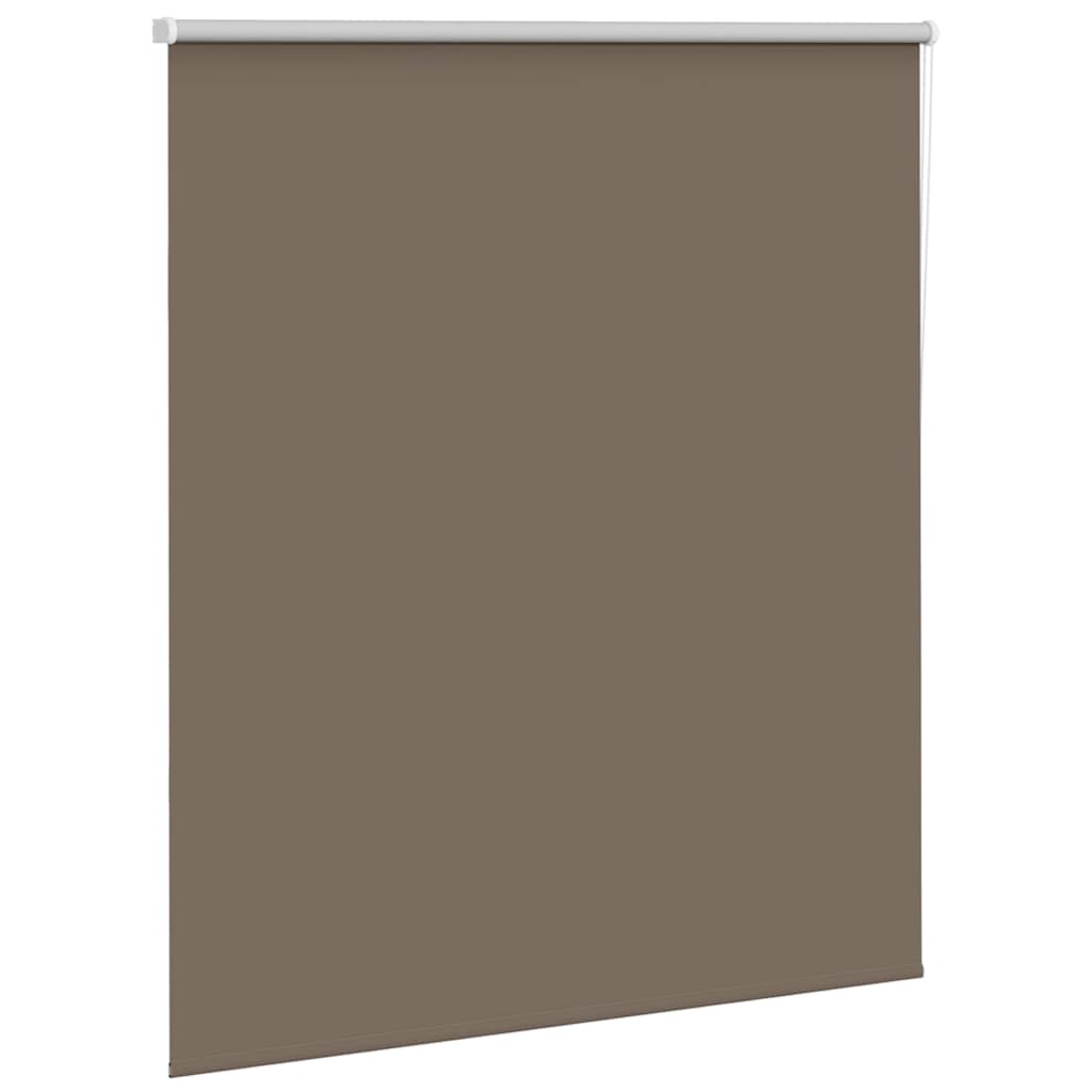 Jaluzea cu role opace cafea 140x130 cm lățime material 136,6 cm GartenMobel Dekor
