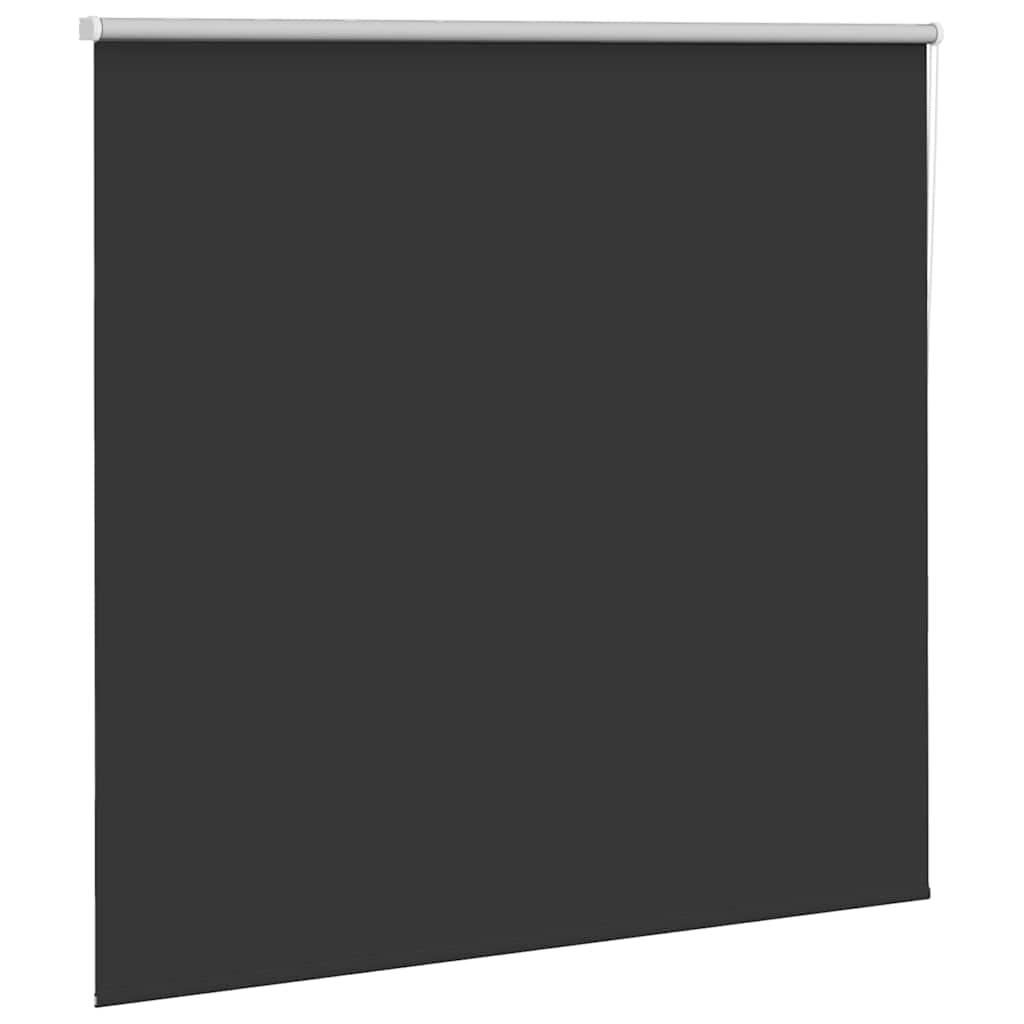 Jaluzea cu role opace negru 150x150 cm Lățime țesătură 146,6 cm GartenMobel Dekor