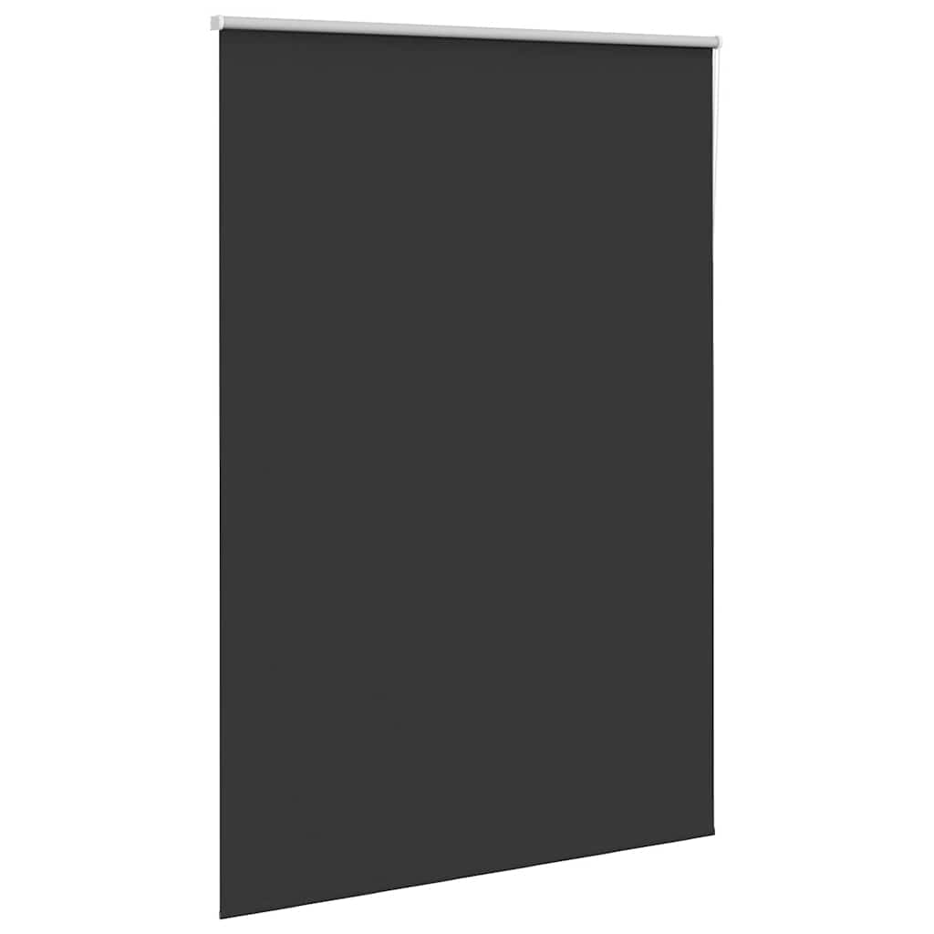 Jaluzea cu role opace negru 150x210 cm Lățime țesătură 146,6 cm GartenMobel Dekor