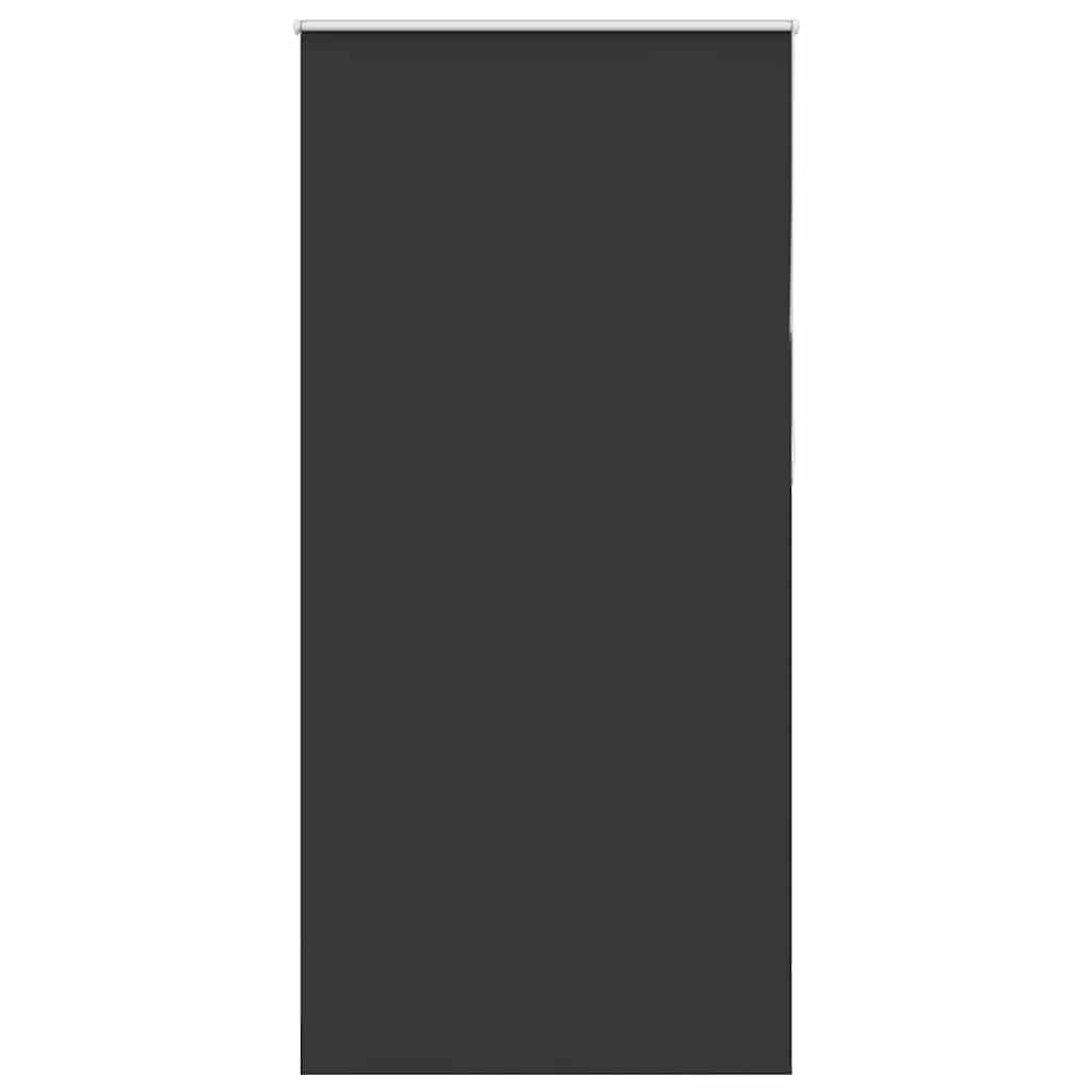 Jaluzea cu role opace negru 90x210 cm Lățime material 85,7 cm GartenMobel Dekor