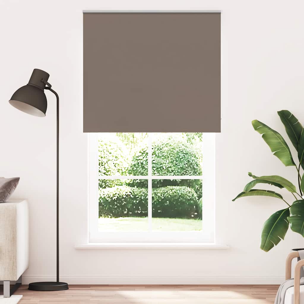 Jaluzea cu role opace cafea 125x230 cm lățime material 121,6 cm GartenMobel Dekor