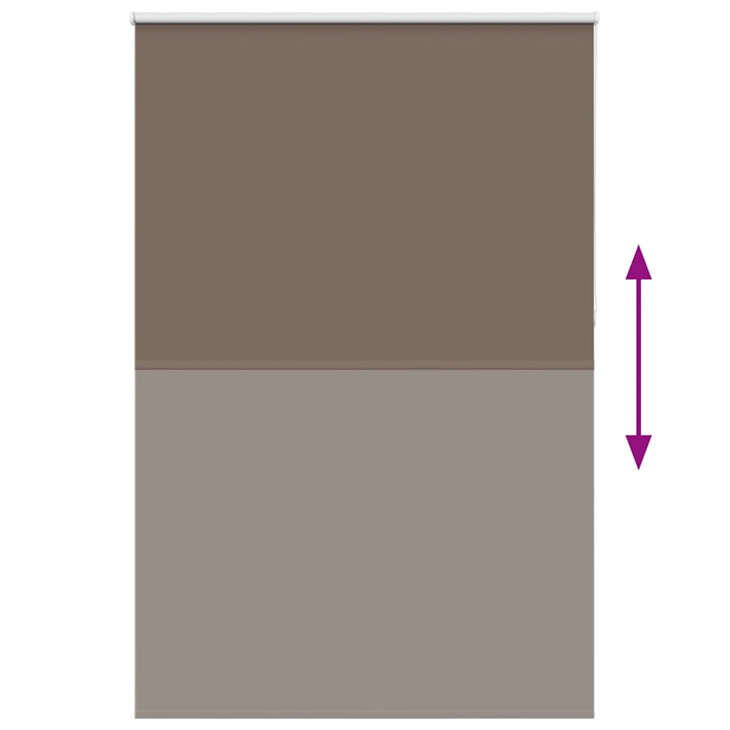 Jaluzea cu role opace cafea 160x210 cm lățime material 156,6 cm GartenMobel Dekor