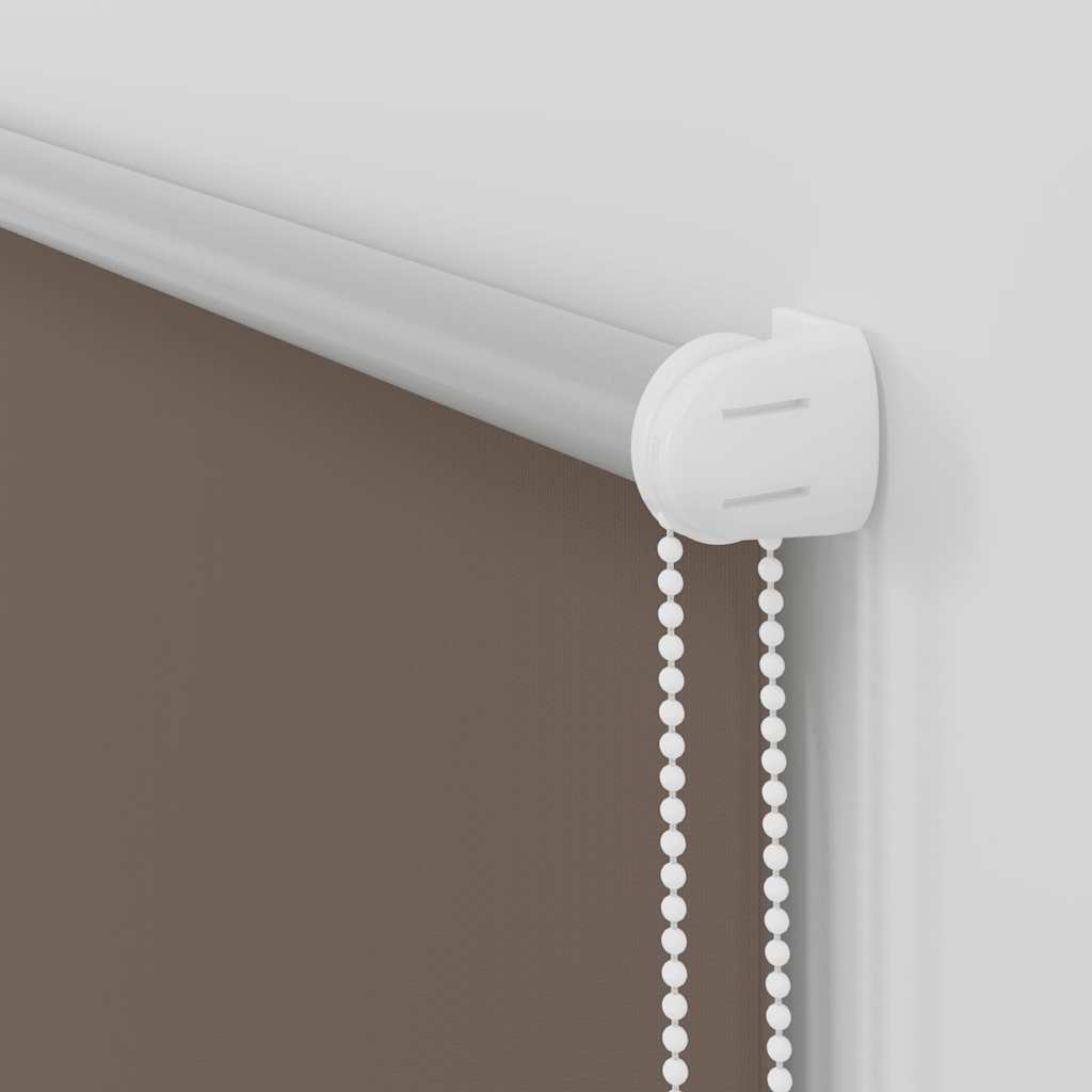 Jaluzea cu role opace cafea 50x210 cm lățime țesătură 45,7 cm GartenMobel Dekor