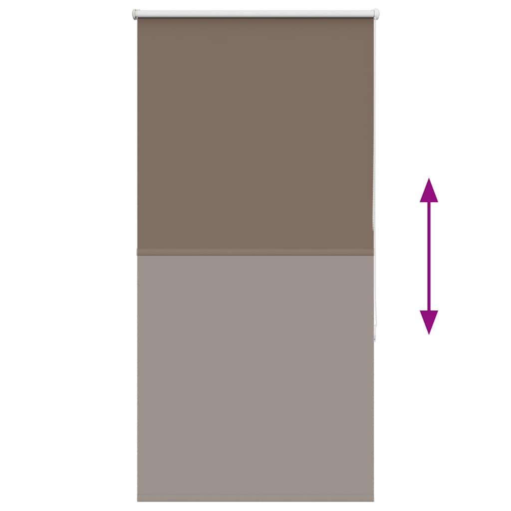 Jaluzea cu role opace cafea 70x175 cm lățime material 65,7 cm GartenMobel Dekor