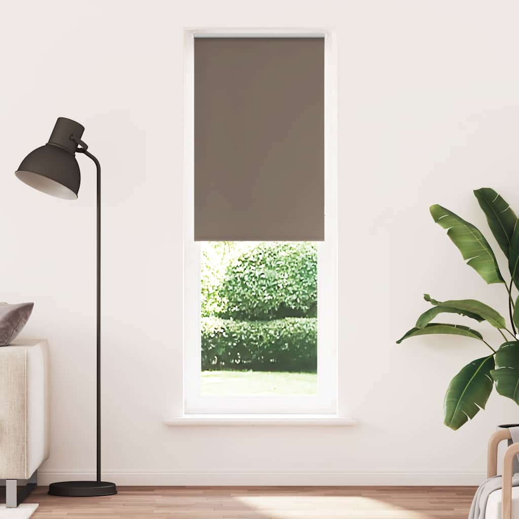 Jaluzea cu role opace cafea 85x210 cm lățime țesătură 80,7 cm GartenMobel Dekor