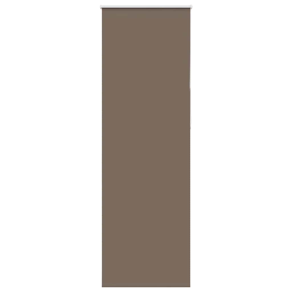 Jaluzea cu role opace cafea 85x210 cm lățime țesătură 80,7 cm GartenMobel Dekor