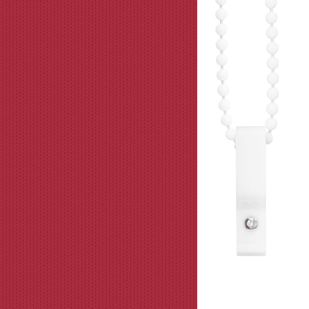 Jaluzea cu role opace Roșu 125x150 cm lățime material 121,6 cm GartenMobel Dekor