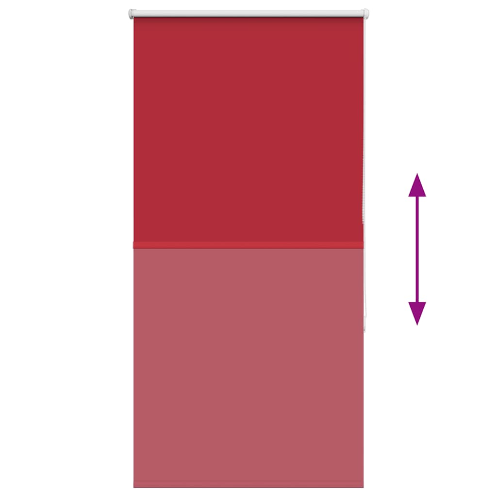 Jaluzea cu role opace Roșu 65x130 cm lățime material 60,7 cm GartenMobel Dekor