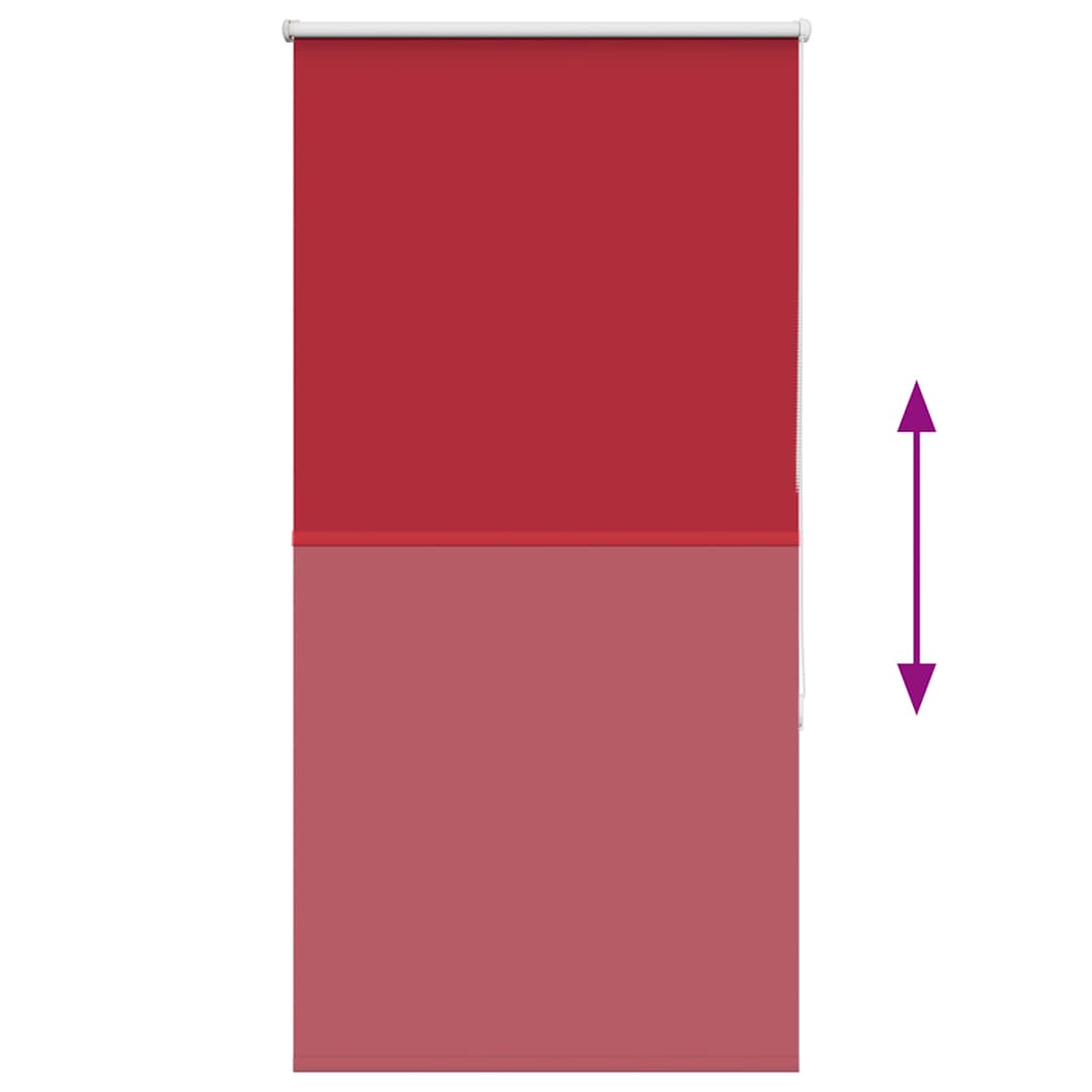 Jaluzea cu role opace Roșu 70x130 cm lățime material 65,7 cm GartenMobel Dekor