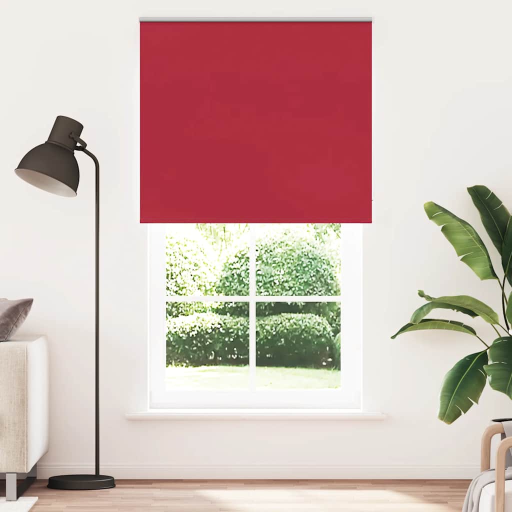 Jaluzea cu role opace Roșu 120x210 cm Lățime material 116,6 cm GartenMobel Dekor