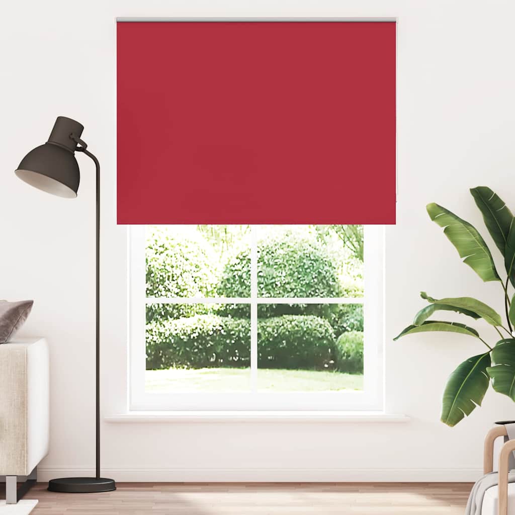 Jaluzea cu role opace Roșu 145x210 cm Lățime material 141,6 cm GartenMobel Dekor