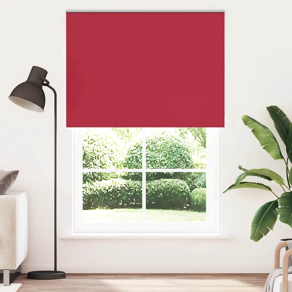 Jaluzea cu role opace Roșu 155x230 cm Lățime material 151,6 cm GartenMobel Dekor