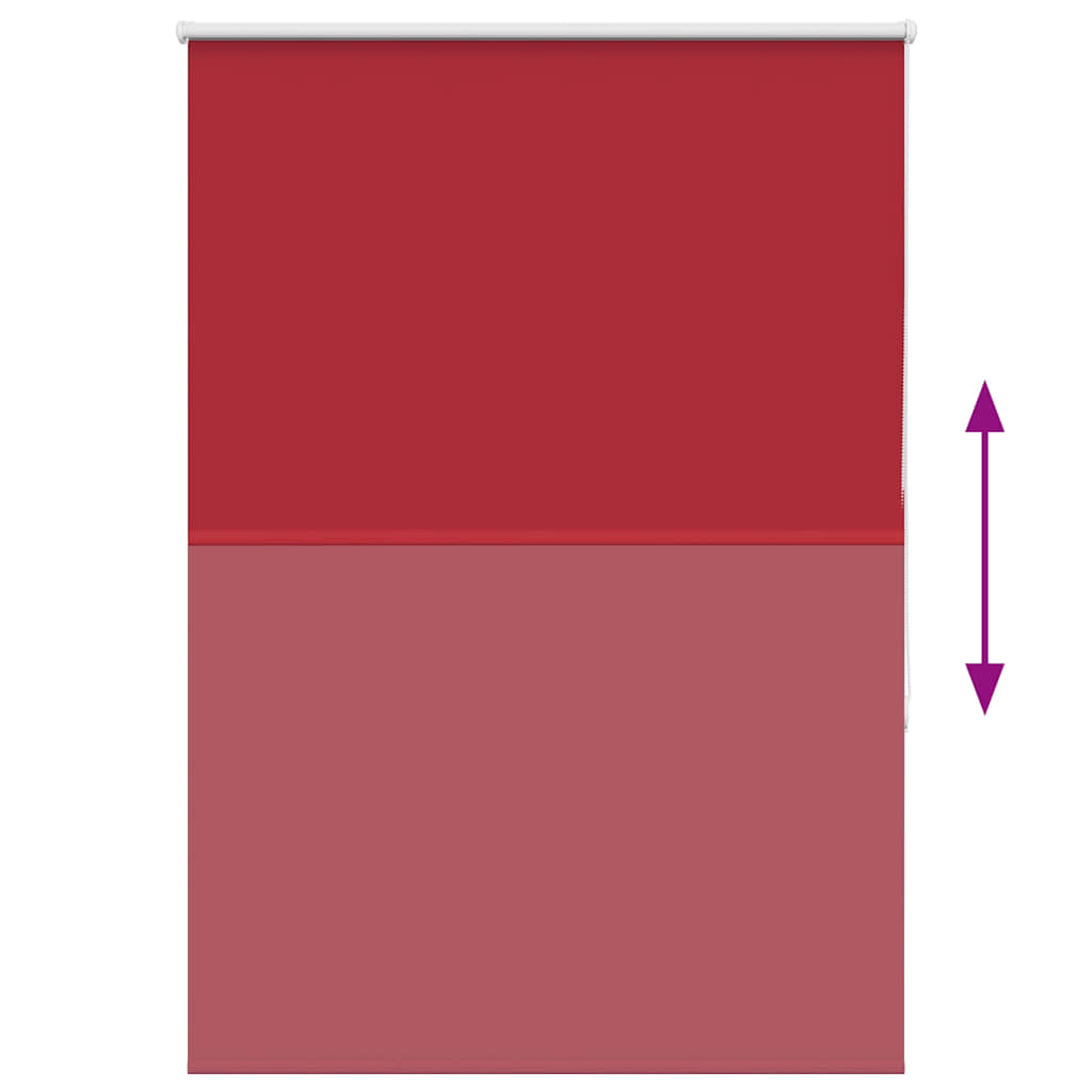 Jaluzea cu role opace Roșu 95x175 cm Lățime material 90,7 cm GartenMobel Dekor