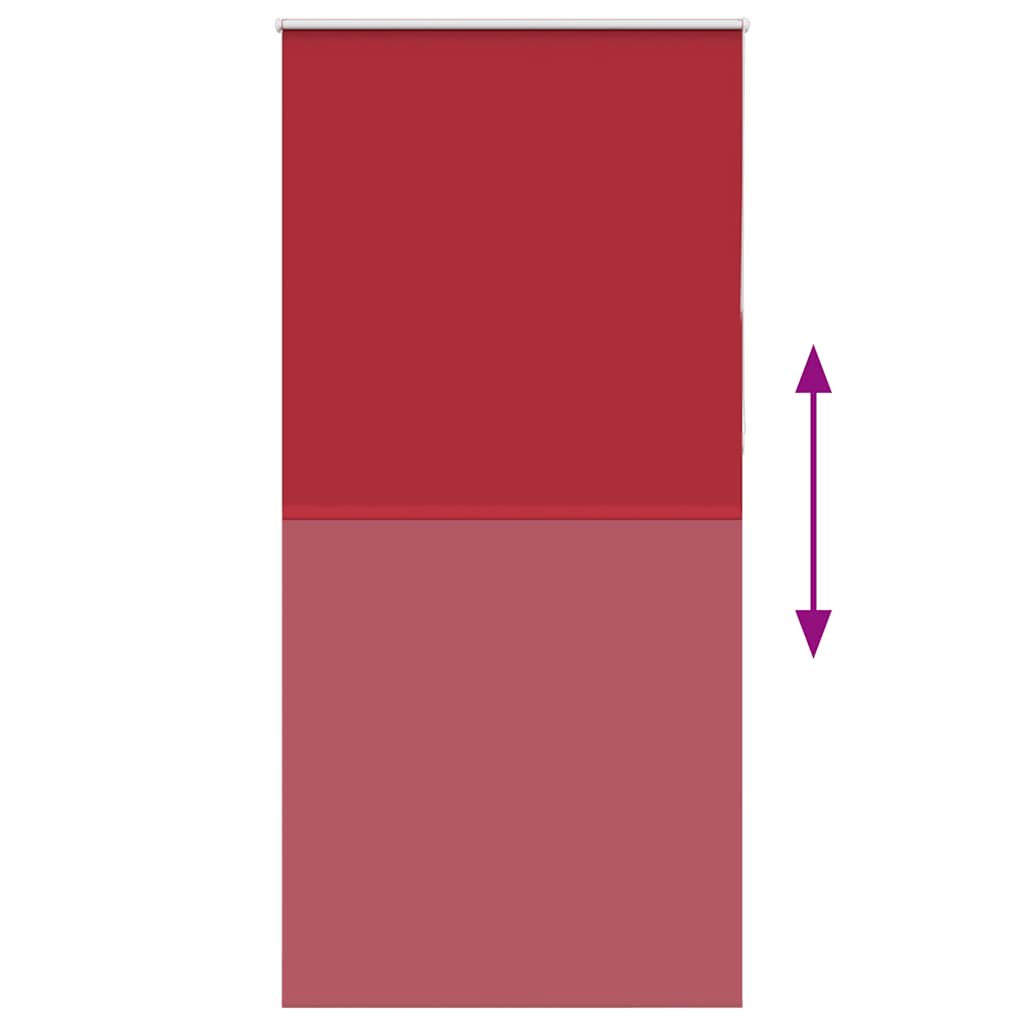 Jaluzea cu role opace Roșu 95x230 cm Lățime material 90,7 cm GartenMobel Dekor