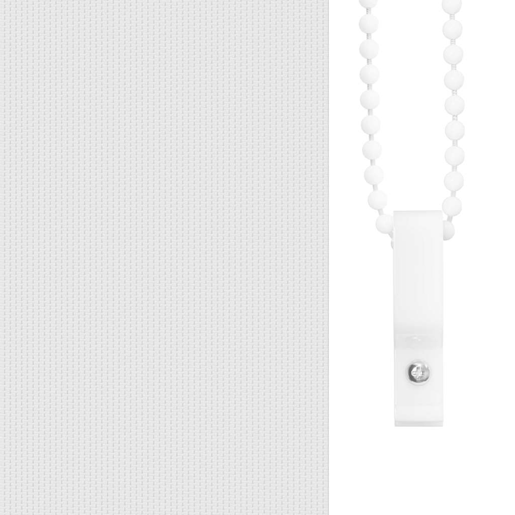 Jaluzea cu role opace alb 95x130 cm Lățime material 90,7 cm GartenMobel Dekor