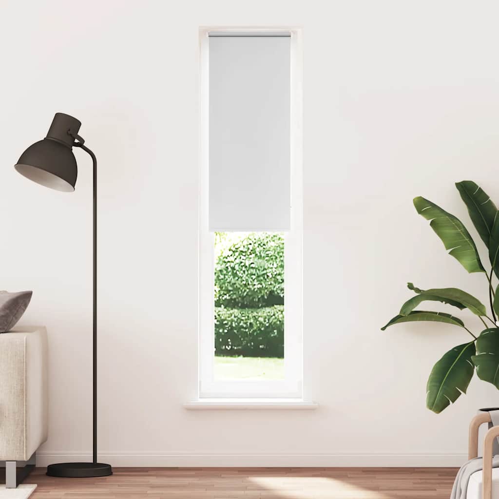 Jaluzea cu role opace alb 45x210 cm lățime material 40,7 cm GartenMobel Dekor