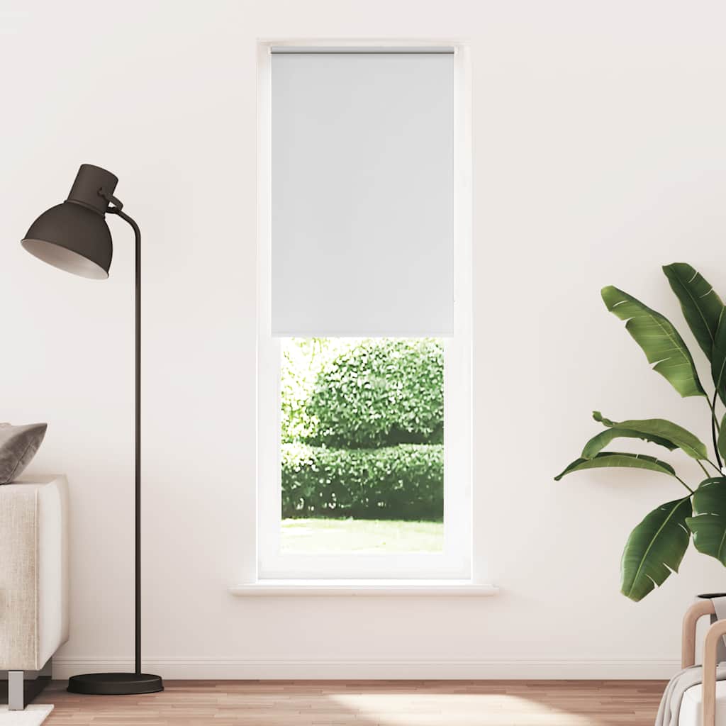 Jaluzea cu role opace alb 75x210 cm lățime material 70,7 cm GartenMobel Dekor