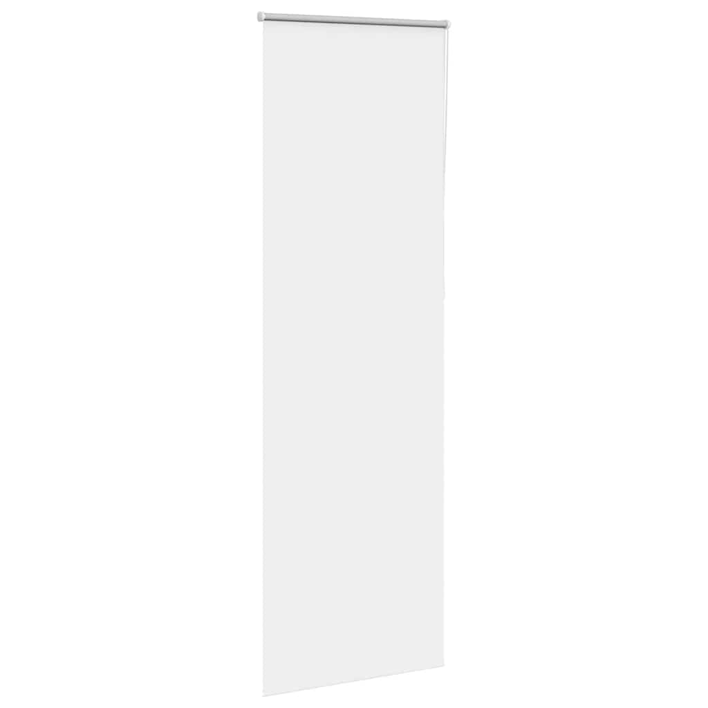 Jaluzea cu role opace alb 75x210 cm lățime material 70,7 cm GartenMobel Dekor