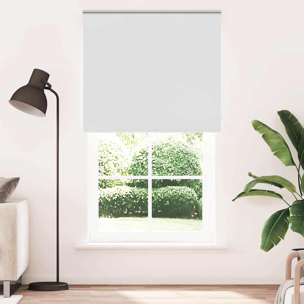 Jaluzea cu rolă opaca alb 135x230 cm lățime material 131,6 cm GartenMobel Dekor