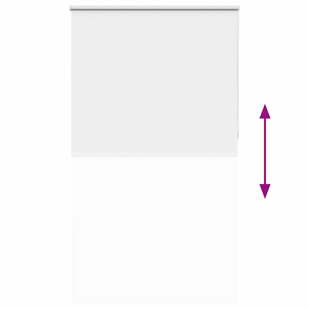 Jaluzea cu role opace alb 140x230 cm Lățime material 136,6 cm GartenMobel Dekor