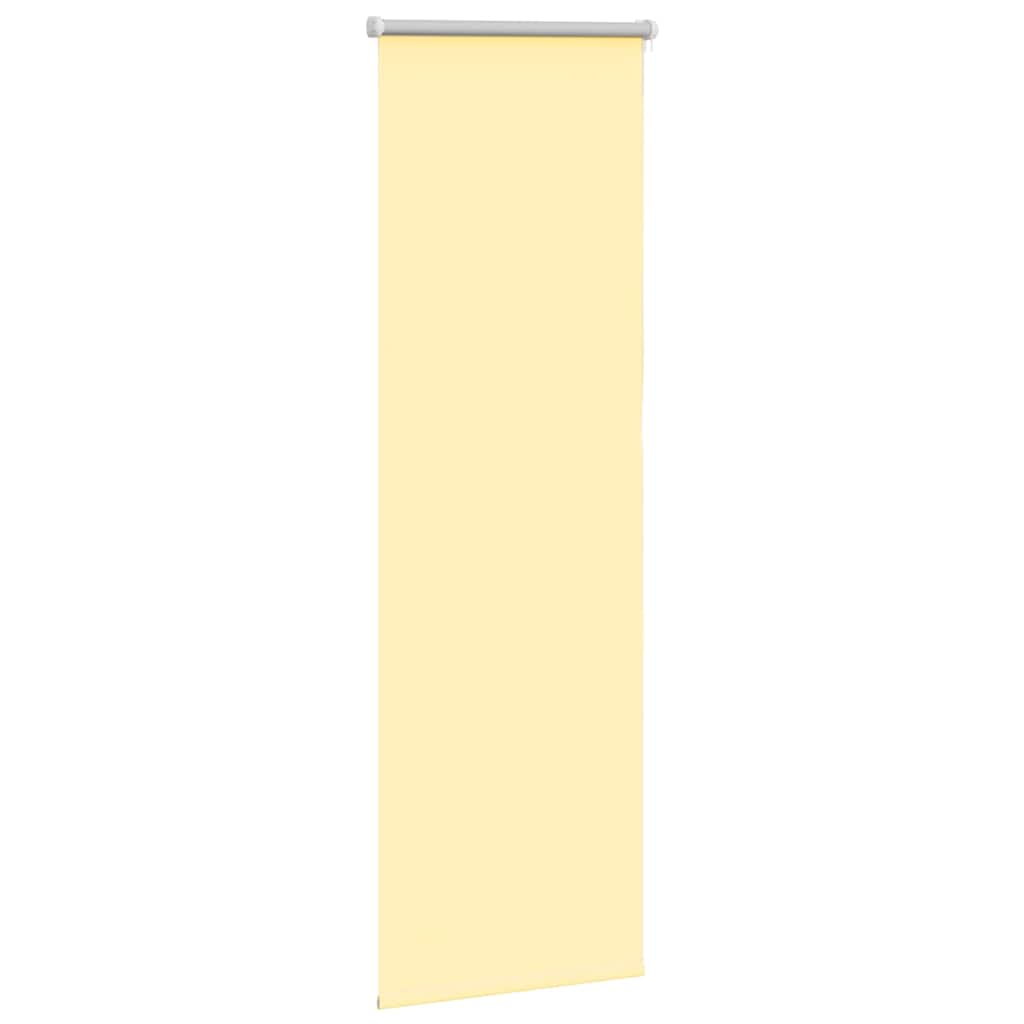 Jaluzea cu role opace galben 40x130 cm lățime material 35,7 cm GartenMobel Dekor