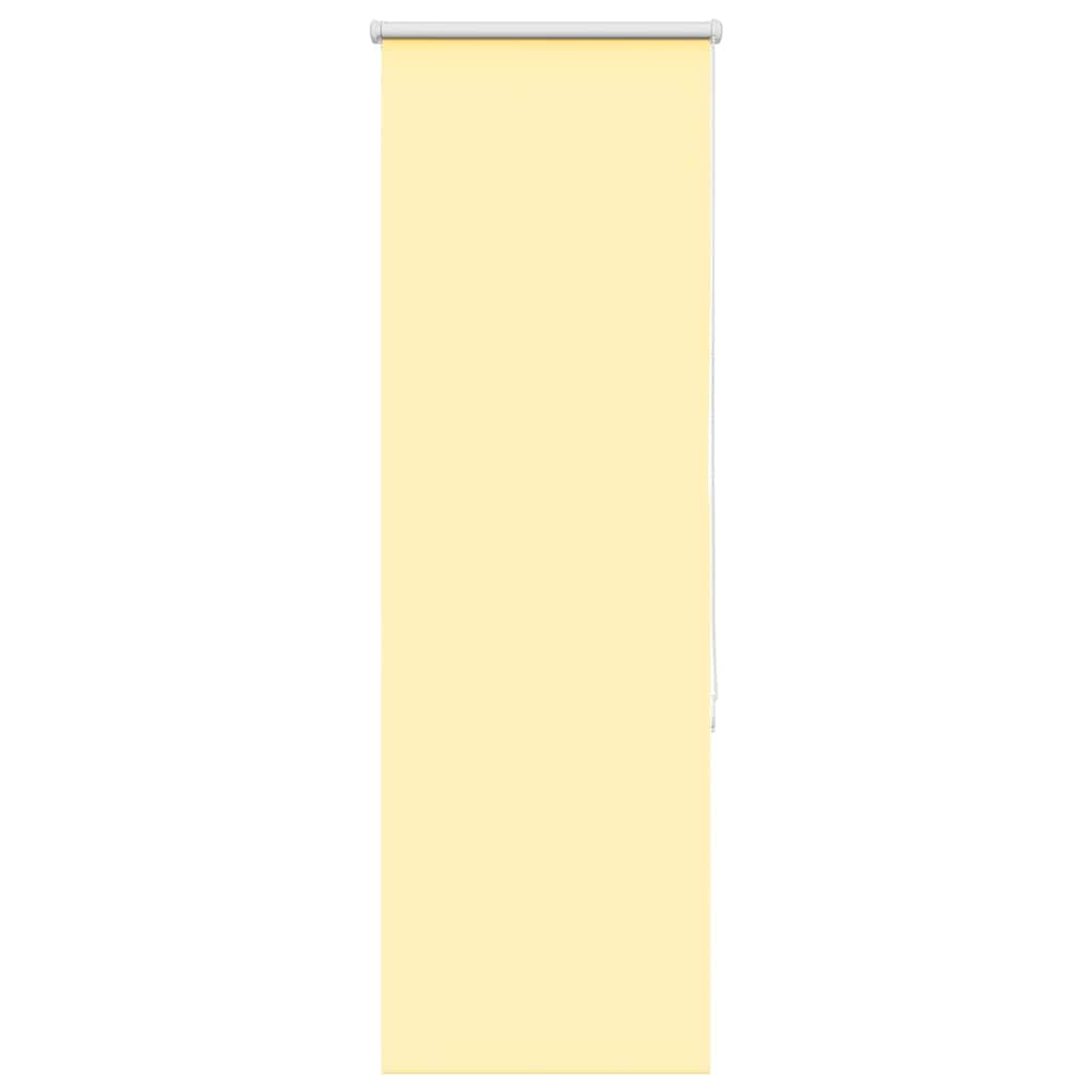 Jaluzea cu role opace galben 45x130 cm lățime material 40,7 cm GartenMobel Dekor