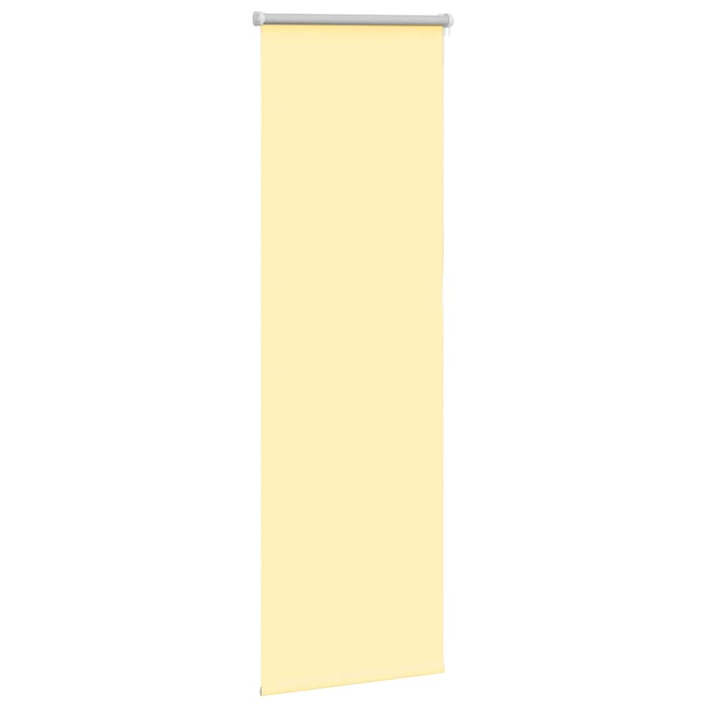 Jaluzea cu role opace galben 45x130 cm lățime material 40,7 cm GartenMobel Dekor