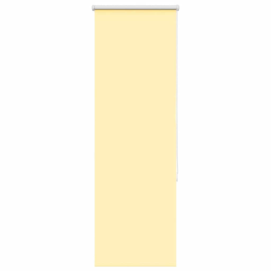 Jaluzea cu role opace galben 50x130 cm lățime material 45,7 cm GartenMobel Dekor