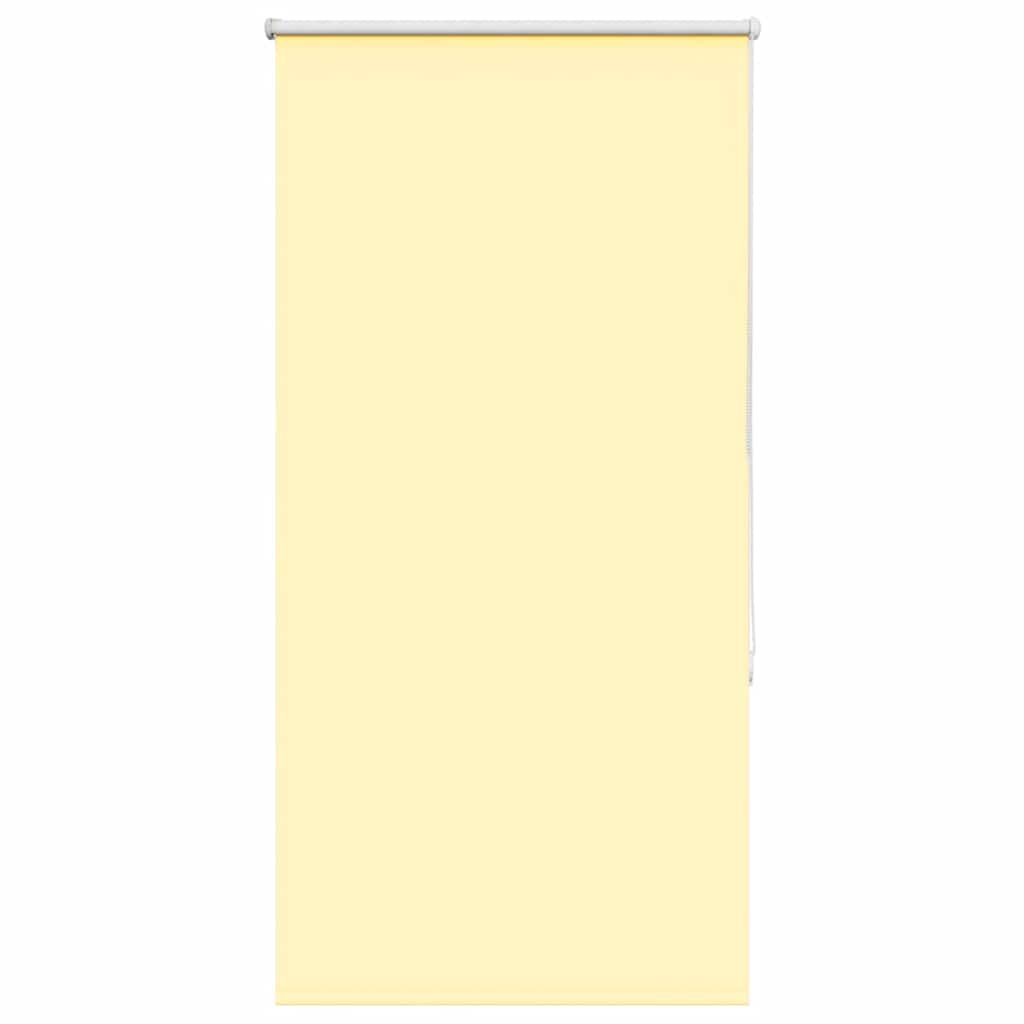Jaluzea cu role opace galben 75x175 cm lățime material 70,7 cm GartenMobel Dekor