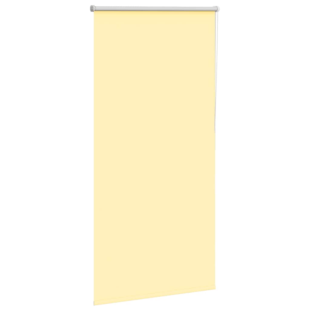 Jaluzea cu role opace galben 75x175 cm lățime material 70,7 cm GartenMobel Dekor